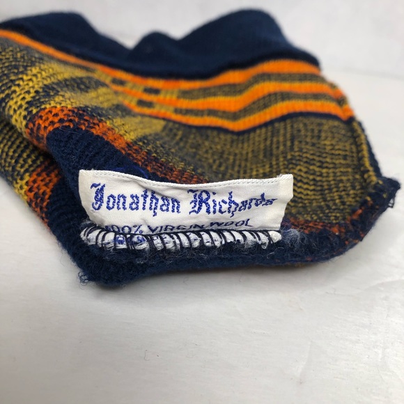 Jonathan Richards navy blue wool beanie - Picture 3 of 3
